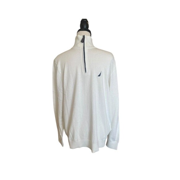 Nautica Men's Navtech Quarter-Zip Medium - Picture 3 of 3
